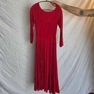 Reformation Jeans, Size S, Red Dress